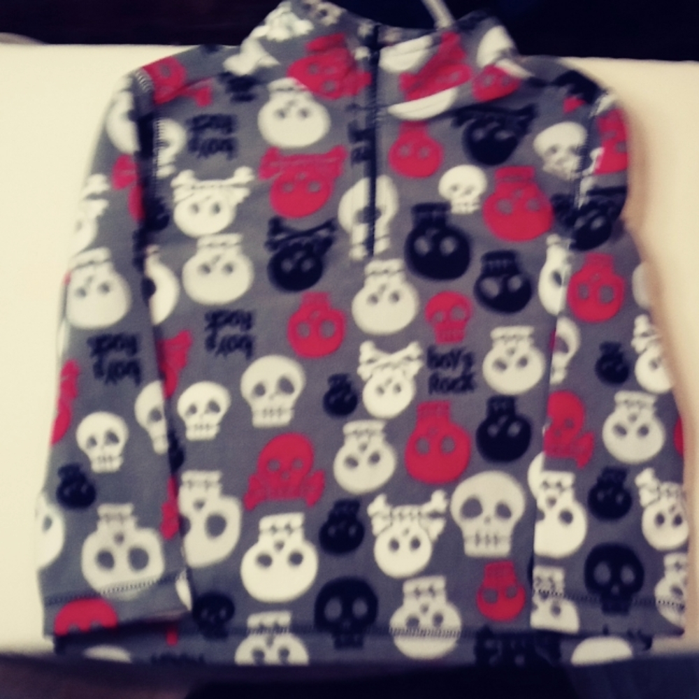 Koala kids skull 1/4 fleece size 2,t 24months